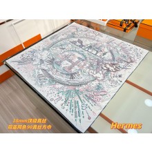 Hermes silk scarf 90x90cm 060510 2025 (TOP QUALITY)