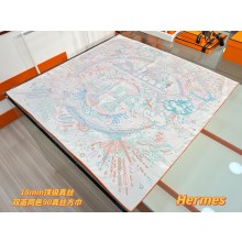 Hermes silk scarf 90x90cm 060512 2025 (TOP QUALITY)