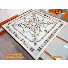 Hermes silk scarf 90x90cm 060505 2025 (TOP QUALITY)