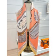 Hermes silk scarf 90x90cm 060539 2025 (TOP QUALITY)