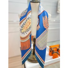 Hermes silk scarf 90x90cm 060541 2025 (TOP QUALITY)