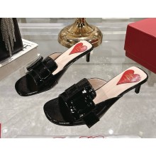 Roger vivier Viv' Canard patent leather mules black 2025