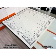 Chanel silk scarf 90x90cm 060917 2025 (TOP QUALITY)