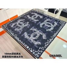 Chanel silk scarf 90x90cm 060916 2025 (TOP QUALITY)