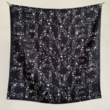 Chanel silk scarf 88.5x88.5cm 060902 2025 (TOP QUALITY)