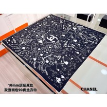 Chanel silk scarf 90x90cm 060933 2025 (TOP QUALITY)