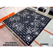 Chanel silk scarf 90x90cm 060909 2025 (TOP QUALITY)