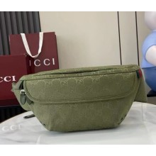 Gucci GG canvas large belt bag 834459 Forest green GG canvas 2025