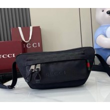 Gucci GG canvas large belt bag 834462 black GG canvas 2025