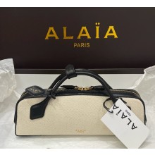Alaïa LE TECKEL CLUTCH IN IN CANVAS AND NUBUCK black 2025