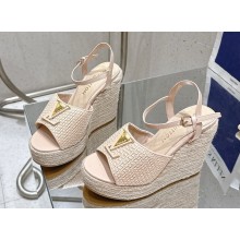 Louis Vuitton 1AHLLY LV Mare Wedge Sandal Natural Raffia heel 11cm 2025
