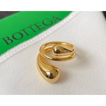 Bottega Veneta Drop Ring yellow gold 2025