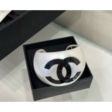 Chanel Metal & Resin ABF402 Gold, Pearly White & Black 2025