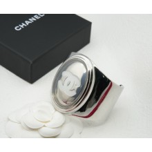 Chanel Metal & Resin ABF573 Silver, Transparent & White 2025