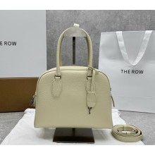 The Row India 10.00 Bag in Leather Ivory 2025
