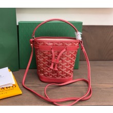 GOYARD Petit Flot Mini bucket bag Red 2025