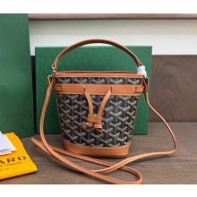 GOYARD Petit Flot Mini bucket bag Black & Tan 2025