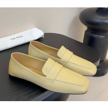 The Row Square Loafer in Leather Toile 2025
