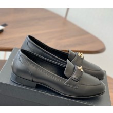 Chanel Mocassins calfskin black 2025