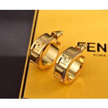 Fendi  Forever earrings  Gold-coloured metal earrings gold 05 2025