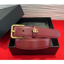 Dolce & Gabbana Width 3.0cm Belt 062708 2025
