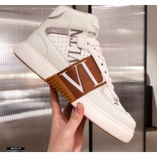 Valentino Mid-Top Calfskin VL7N Sneakers with Bands 03 2021