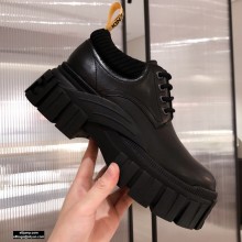 Fendi Black Leather Force Lace-ups 2021