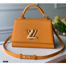 Louis Vuitton Twist One Handle PM Bag M57136 Saffron Yellow 2021