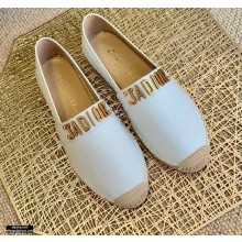 Dior Leather J'adior Espadrilles White 2021