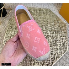 Louis Vuitton Monogram Espadrilles Pink 2021