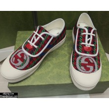 Gucci Web Canvas Sneakers 04 2021