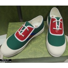 Gucci Web Canvas Sneakers 02 2021