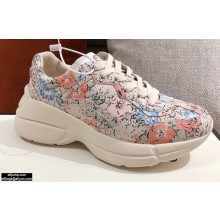 Gucci Rhyton Leather Lovers Sneakers 27 2021