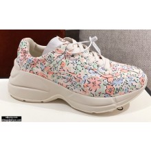 Gucci Rhyton Leather Lovers Sneakers 24 2021