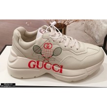 Gucci Rhyton Leather Lovers Sneakers 14 2021