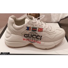 Gucci Rhyton Leather Lovers Sneakers 11 2021