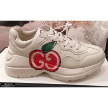 Gucci Rhyton Leather Lovers Sneakers 10 2021