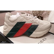 Gucci Rhyton Leather Lovers Sneakers 17 2021