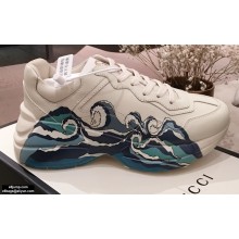 Gucci Rhyton Leather Lovers Sneakers 15 2021
