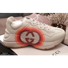 Gucci Rhyton Leather Lovers Sneakers 01 2021