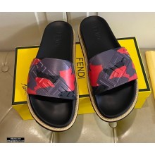 Fendi Rubber Footbed Slides 09 2021