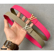 Louis Vuitton Width 3cm Belt LV59