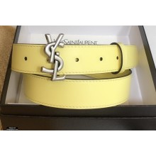 Saint Laurent Width 3cm Belt YSL11