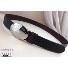 Prada Width 3.4cm Belt P43