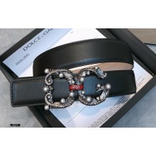 Dolce & Gabbana Width 3cm Belt DG11