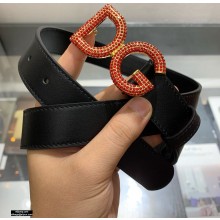 Dolce & Gabbana Width 3cm Belt DG08
