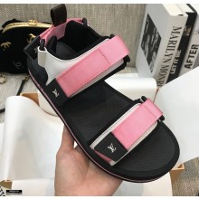 Louis Vuitton Arcade Flat Sandals Pink 2021