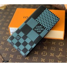Louis Vuitton Damier Infini 3D Leather Brazza Wallet Green 2021