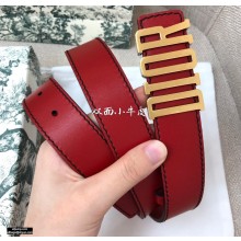 Dior Width 3cm Belt D51