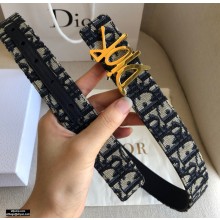 Dior Width 3cm Belt D65